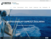 Tablet Screenshot of metfix.com.pl